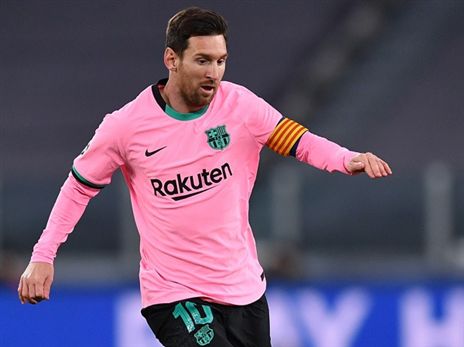 מסי, הוביל את בארסה לרבע הגמר (GETTYIMAGES)