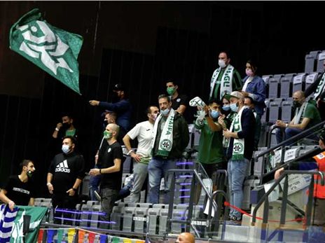 היה קהל ירוק בגמר הנשים (צילום: אלן שיבר)