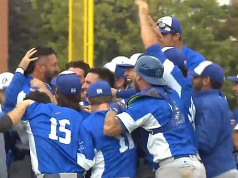 נבחרת הבייסבול בחגיגות ההעפלה