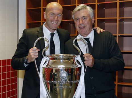 זידאן שימש כעוזרו, כעת הוא מחליף אותו (Getty)