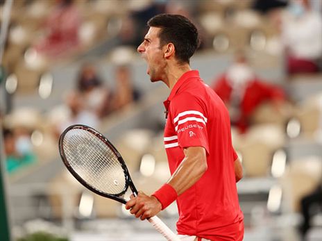 ג'וקוביץ' חוגג (getty)