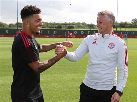 סאנצ'ו עם סולשיאר (getty)