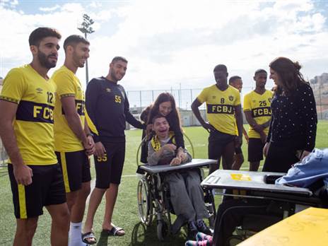 ביקור מרגש (האתר הרשמי של בית"ר ירושלים)