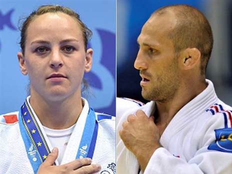 אלין שמיט ומרגו פינו. פרשייה חמורה בצרפת (GETTY)