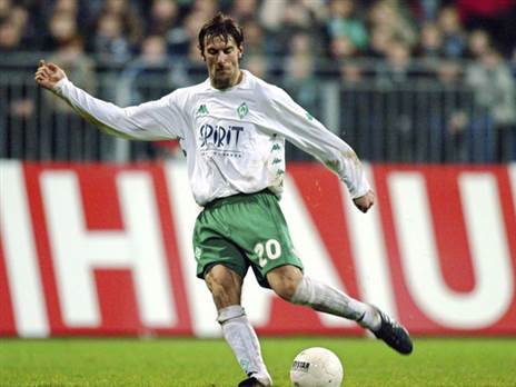 קריירה ארוכה כשחקן. קרסטאיץ' במדי ברמן (getty)