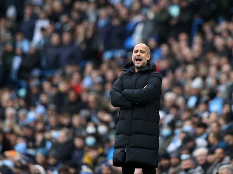 פפ גווארדיולה. יעמוד על הקווים אם יהיה משחק (Getty)