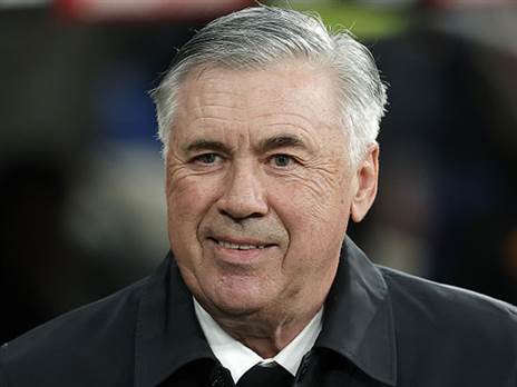 "נראה מחויך ורגוע בסיום". אנצ'לוטי (GETTY)