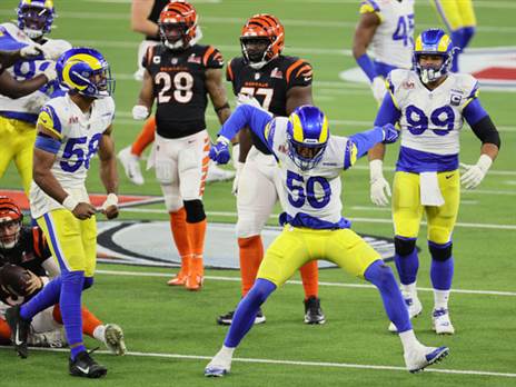 ההגנה של הראמס חוגגת (Getty)