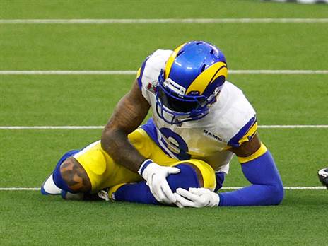 רגע הפציעה. לפחות היה סוף טוב (Getty)