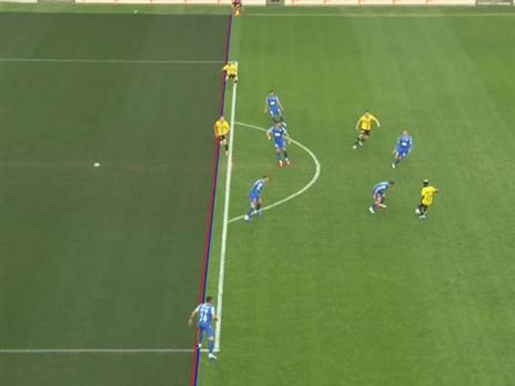 "הקו האדום של יובל שדה, קרוב יותר לשער"