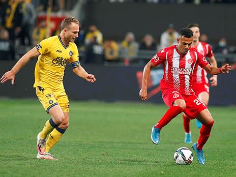 הדרבי התל-אביבי. לא מעט אירועים נרשמו באותו הערב (אלן שיבר)