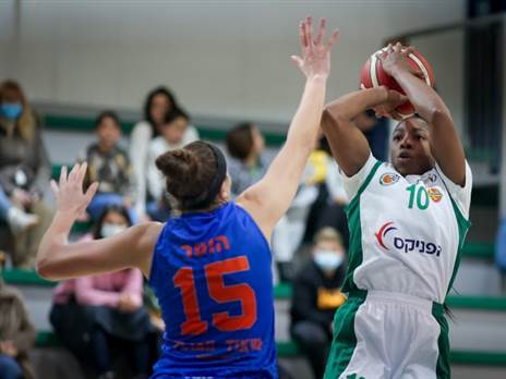 לא הצליחה למנוע את ההפסד. וון (קרדיט: מנהלת ליגת העל לנשים בכדורסל)