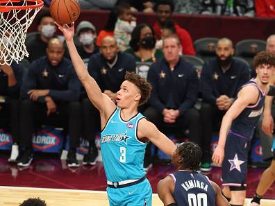 דניאלס. טעם מה-NBA באולסטאר האחרון (Getty)