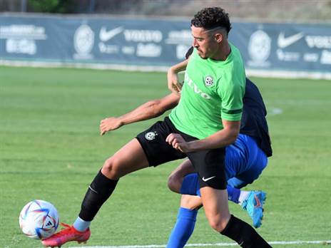 הקיצוני של חיפה הביא את השוויון (צילום: ראובן כהן, האתר הרשמי של מכבי חיפה)