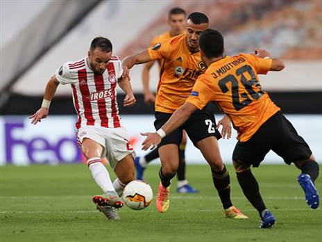 ולבואנה במדי אולימפיאקוס (Matthew Ashton - AMA/Getty Images)