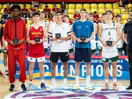 בן שרף. נבחר לחמישיית הטורניר (FIBA)