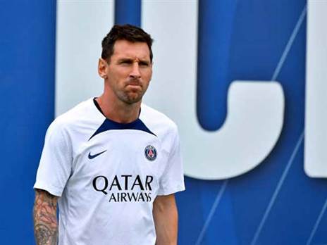 במחזור השני בסמי עופר. מסי (GETTY, Aurelien Meunier - PSG)