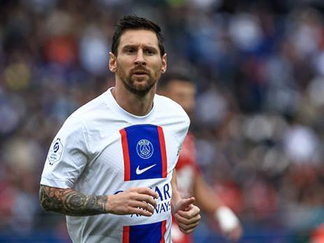 "מתרגש לשחק, לא משנה מי היריב". מסי (Photo by Aurelien Morissard/Xinhua via Getty Images)