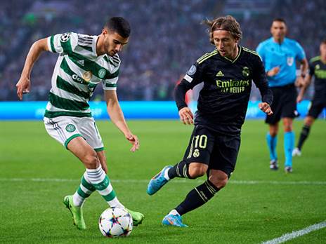 ליאל עבדה ולוקה מודריץ'. שייך (Silvestre Szpylma/Quality Sport Images/Getty Images)