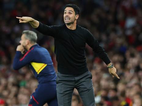 ארטטה. זו מתחילה להיראות כמו קבוצה שלו (Photo by David Rogers/Getty Images)