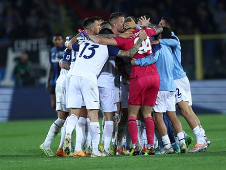 לאציו נראית נהדר (Sportinfoto/DeFodi Images via Getty Images)