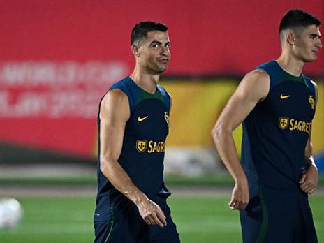 אמבפה מתקרב. רונאלדו (GETTY)