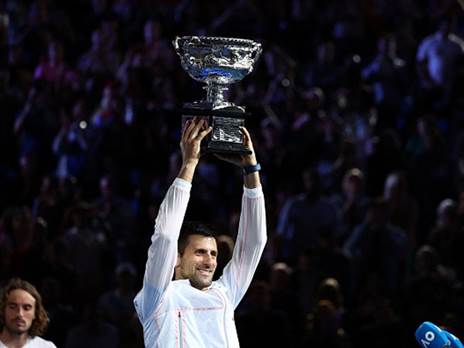 הניצחון הכי מתוק שלו. ג'וקוביץ' (GETTY)