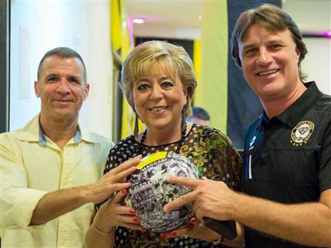 ראש עיריית נתניה פיירברג תגיע לתמוך (צילום: פרטי)