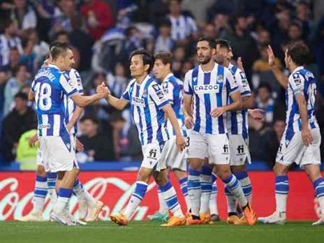 טאקה קובו מוביל את סוסיאדד לניצחון (getty)