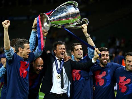 לואיס אנריקה. בדרך לפריז (GETTY)