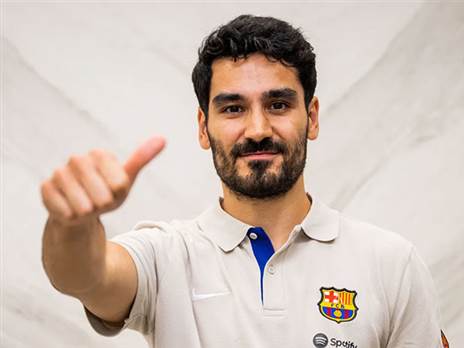 "רוצה להביא מהניסיון שלי". גונדואן (האתר הרשמי של ברצלונה)