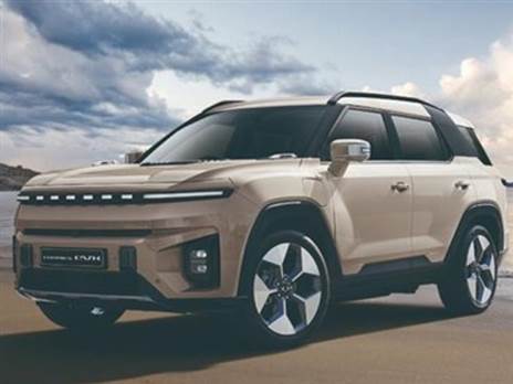 (צילום: יצרן. KGM טורס EVX)