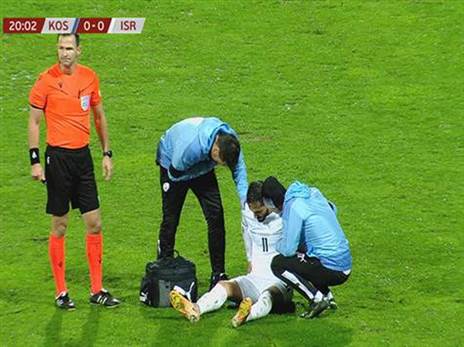 שגיב יחזקאל. נפצע בשלב מוקדם