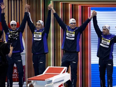 השליחים של ישראל | צילום: סימונה קסטרווילארי, איגוד השחייה