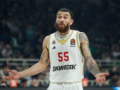 מלך סלי היורוליג. מייק ג'יימס (GETTY)