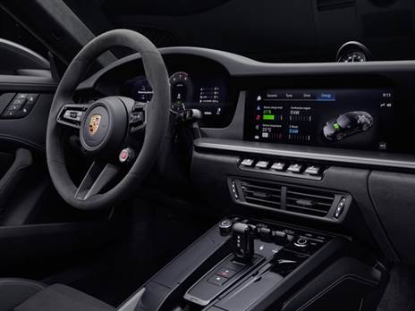 יש גם לוח מחוונים דיגיטלי מלא