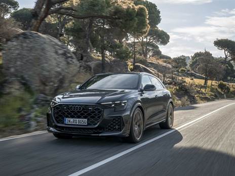 אאודי RS Q8 - אותה יחידת הנעה טרם מתיחת הפנים