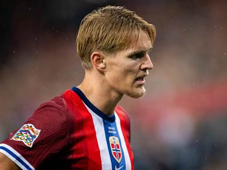 מרטין אודגור. שוב נורבגיה מתייחסת למצב בעזה (GETTY)