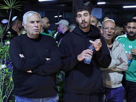 מאמנו לשעבר של גדי קינדה, יוסי מזרחי (צילום: אלן שיבר)