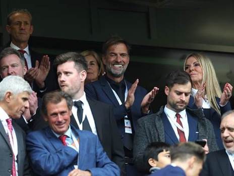 יורגן קלופ. המצלמה התמקדה בו לאורך כל הערב (Getty)