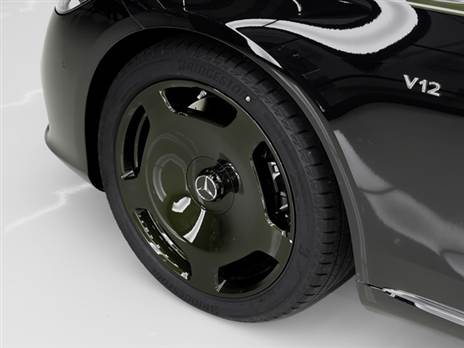 חישוקי “20 מחושלים בגוון ירוק