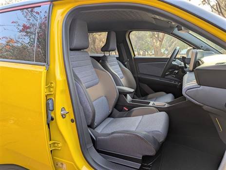 מושבים נוחים ותומכים, אולי מהמוצלחים בקטגוריה