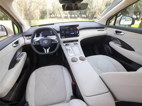 MG שדרגו את איכות החומרים בתאי הנוסעים