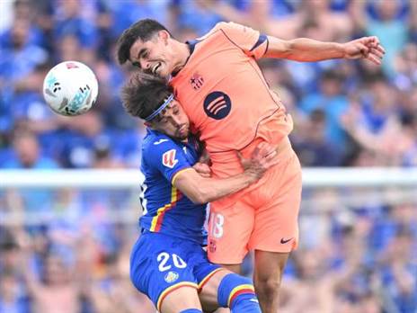 חי, דקה 45: חטאפה - ברצלונה 0:0