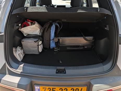 425 ליטר מכובדים ב-B-SUV, המון מקום לציוד לסופ“ש משפחתי
