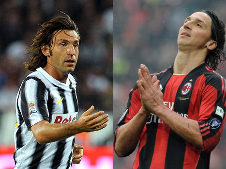 פירלו ואיברהימוביץ', מי ייקח עוד תואר? (gettyimages)