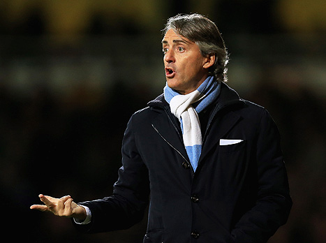 מנצ'יני סופר נקודות. "אנחנו עומדים בלחץ" (gettyimages)