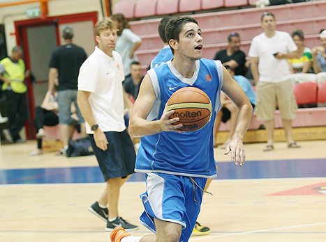 הנוער לא בדרג א'. קהל (צילום: איגוד הכדורסל)