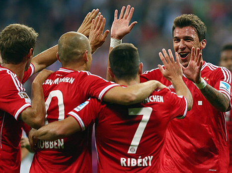 בדרך לניצחון ראשון העונה (GETTYIMAGES)