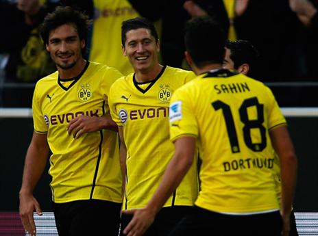 לבנדובסקי. חגיגה בצהוב-שחור (gettyimages)